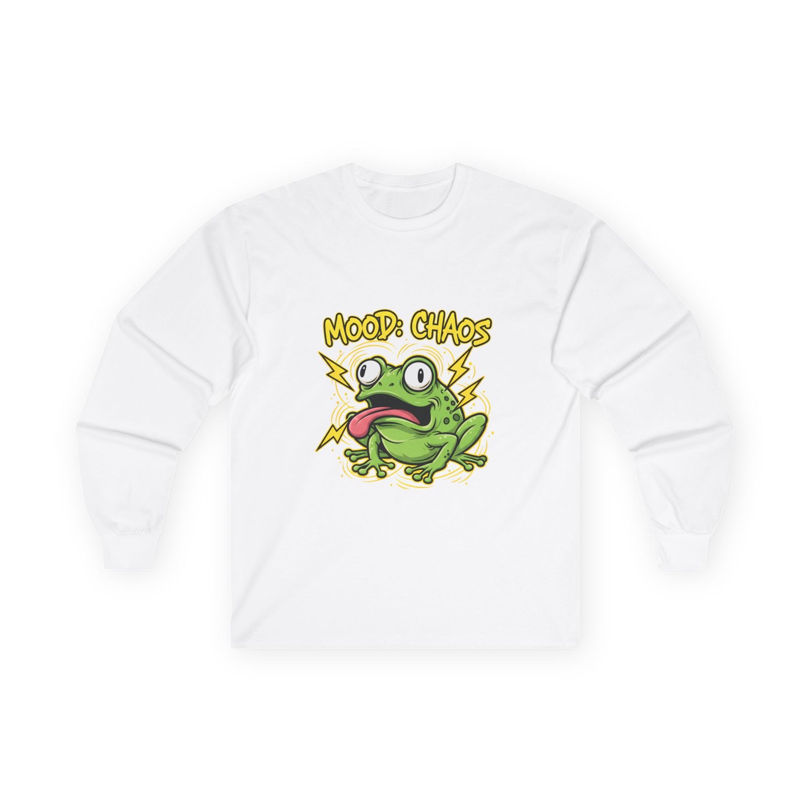 Mood Chaos Frog Long Sleeve Tee