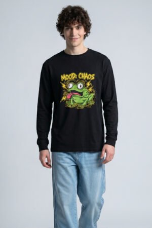 Mood Chaos Frog Long Sleeve Tee