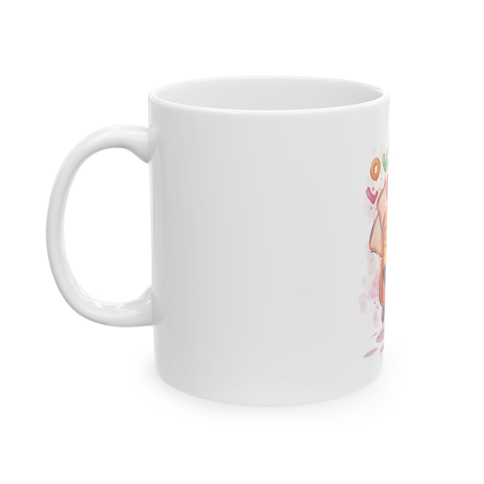 Cute Tulip Planter "Love You" Ceramic Mug – 11oz/15oz - Image 2