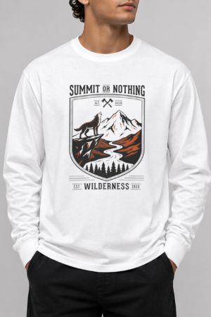 Summit or Nothing Wilderness Long Sleeve Tee