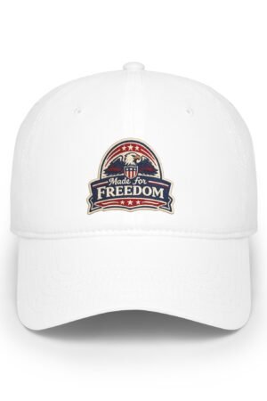 Made for Freedom Baseball Cap — Patriotic Eagle Hat for 4th of July